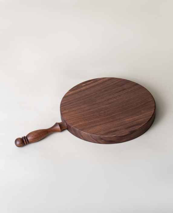 Handcrafted Black Walnut Cheese Board