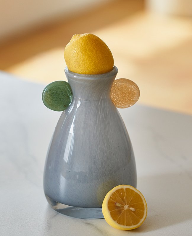Whimsical Bubble Handle Vases
