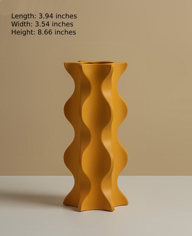 Nordic Art Geometric Handmade Ceramic Vase