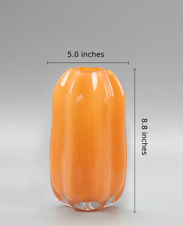 Candy Color Fun Handmade Glass Vase