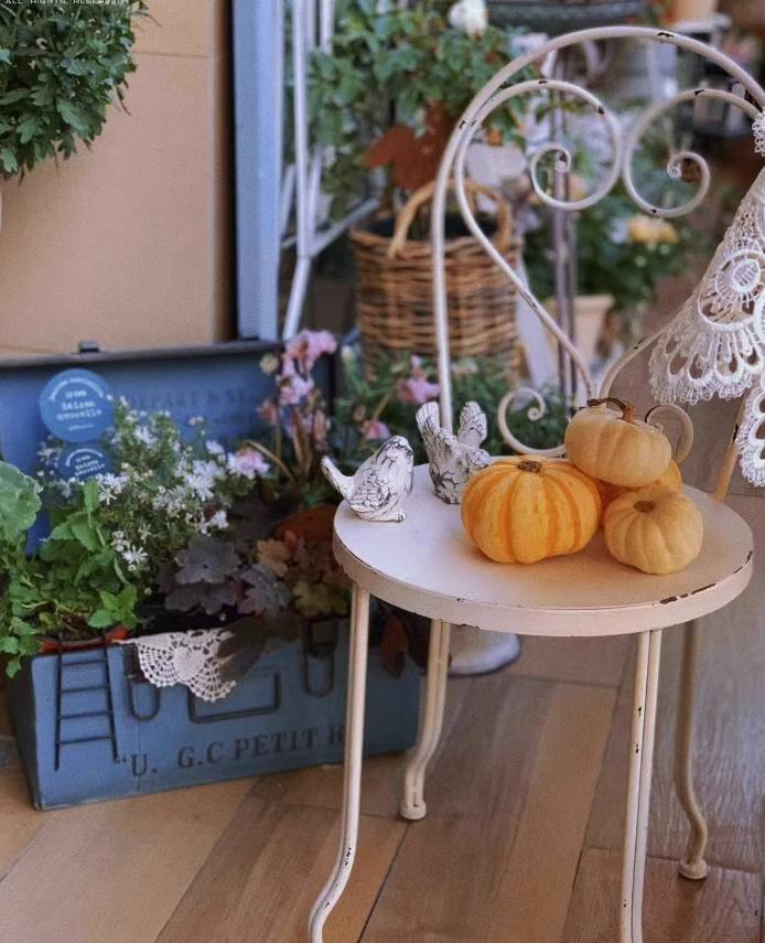 Vintage-Style Garden Trunk Planter