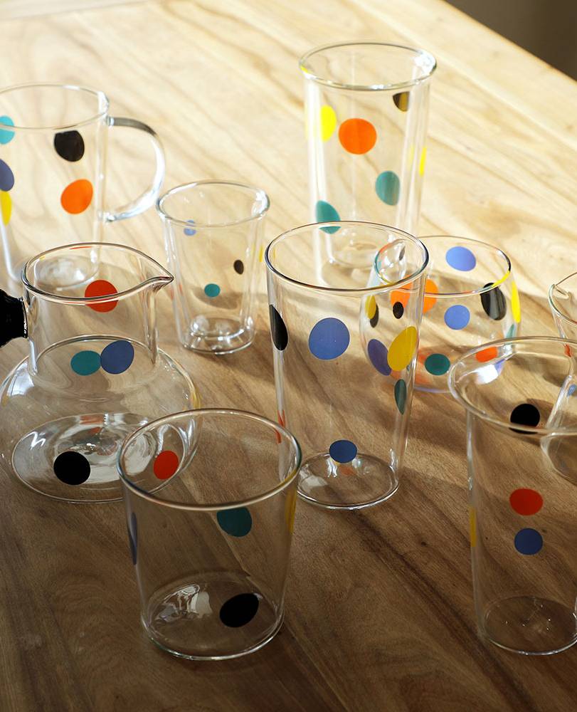 Polka Dot Fiesta Series Milk Jug and Coffee Cup Set