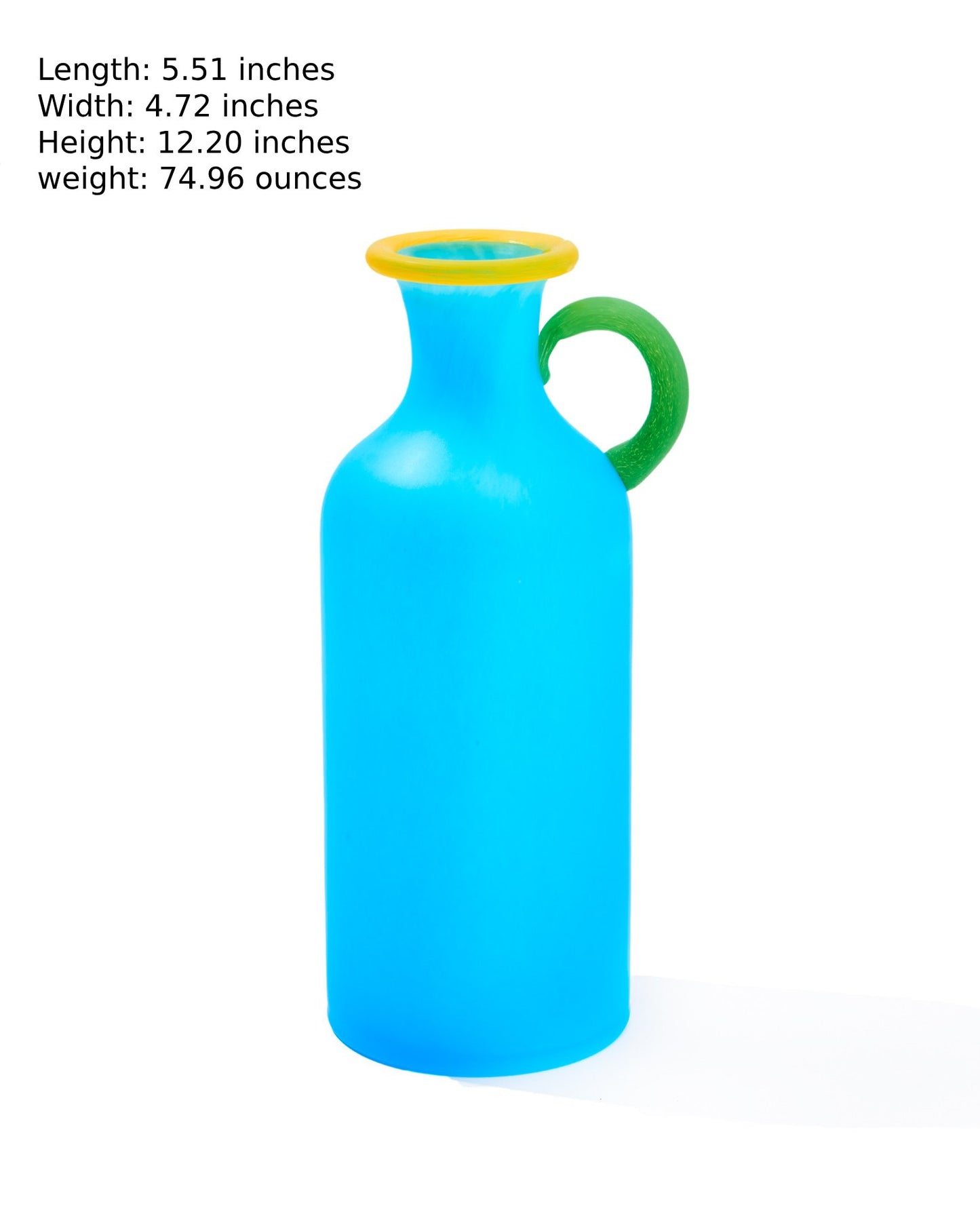 Romantic Dopamine Color Single Handle Vase