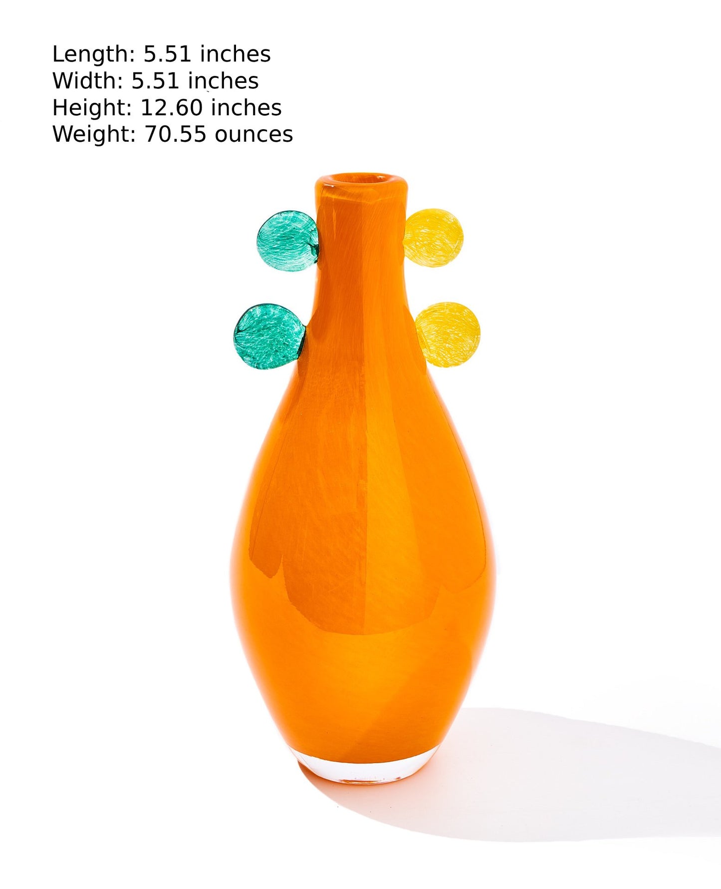 Vintage Style Creative Round Handle Vase