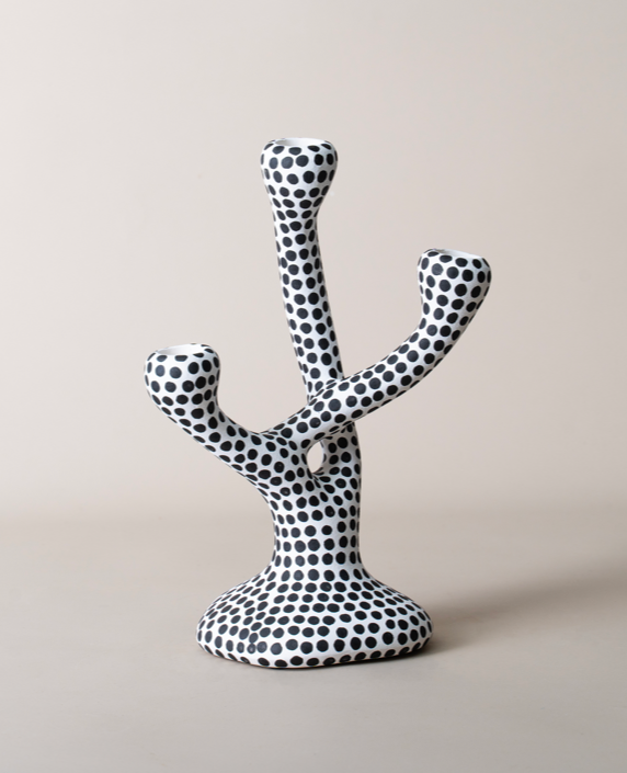 Creative Dot Handcrafted Ceramic Candle Holder