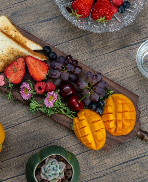 Handcrafted Black Walnut Cheese Board
